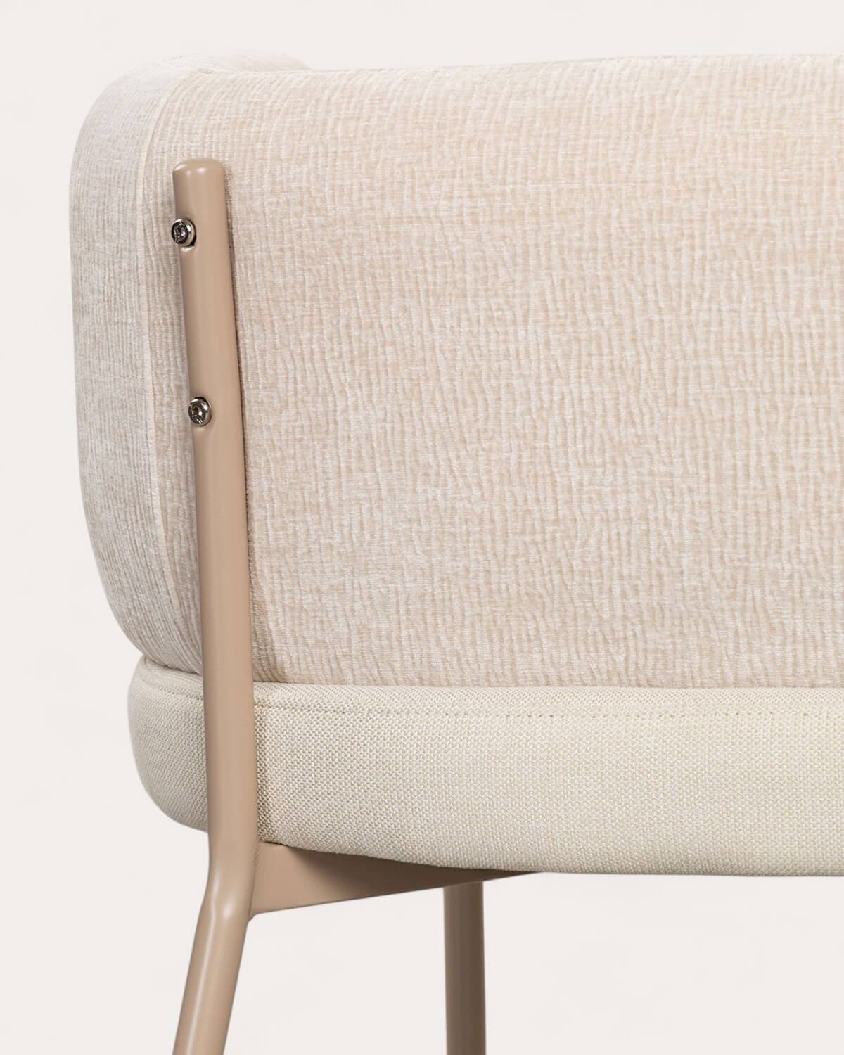 Pack 2 Poltrone Hades in Tessuto Morbido e Metallo, immagine della galleria 7