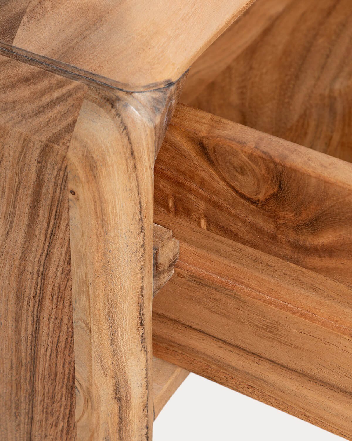 Pack 2 Comodini in Legno di Acacia (60x40 cm) Lucil , immagine della galleria 7