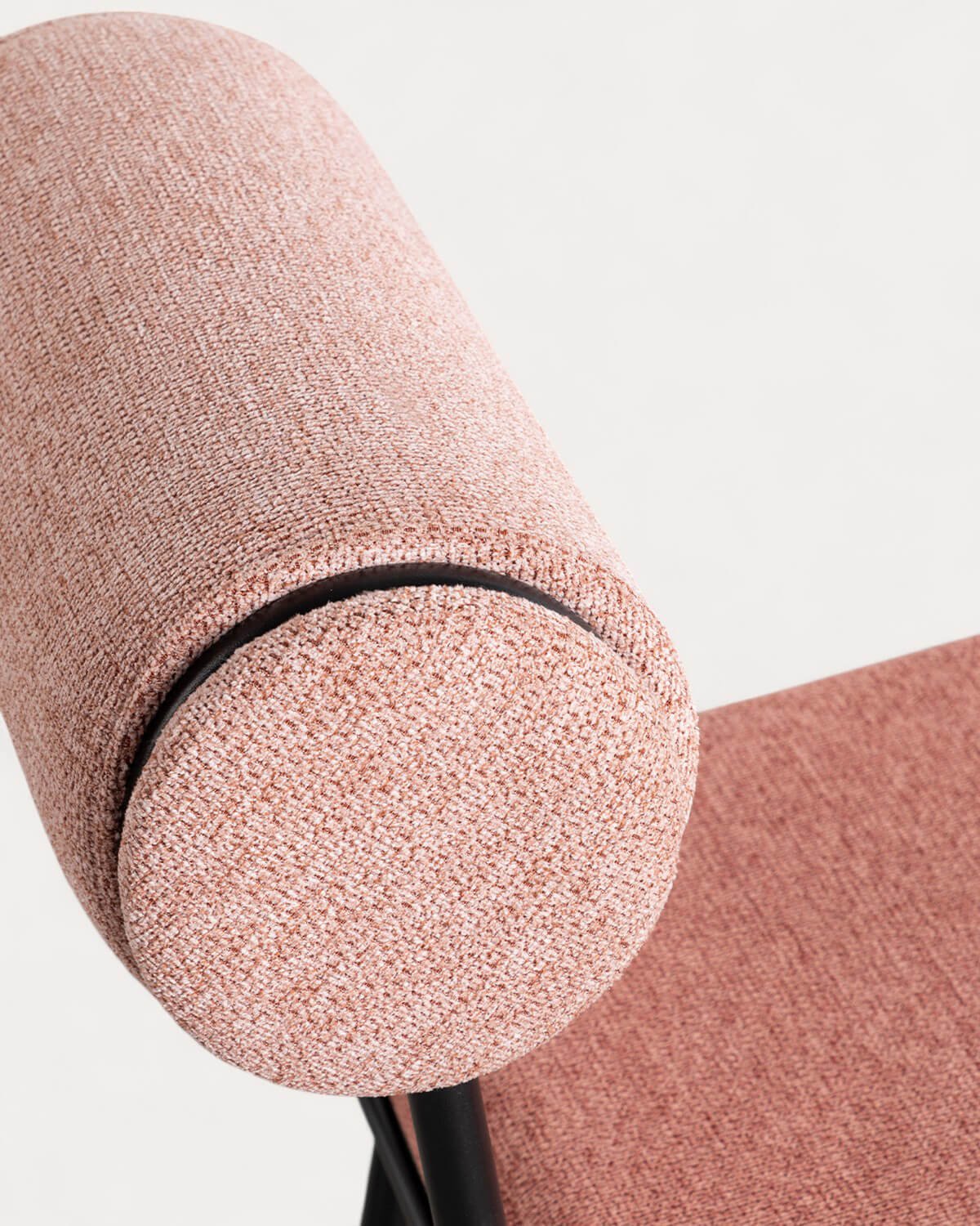 Pack 2 Sedie da Pranzo in Tessuto e Metallo Elin, immagine della galleria 8