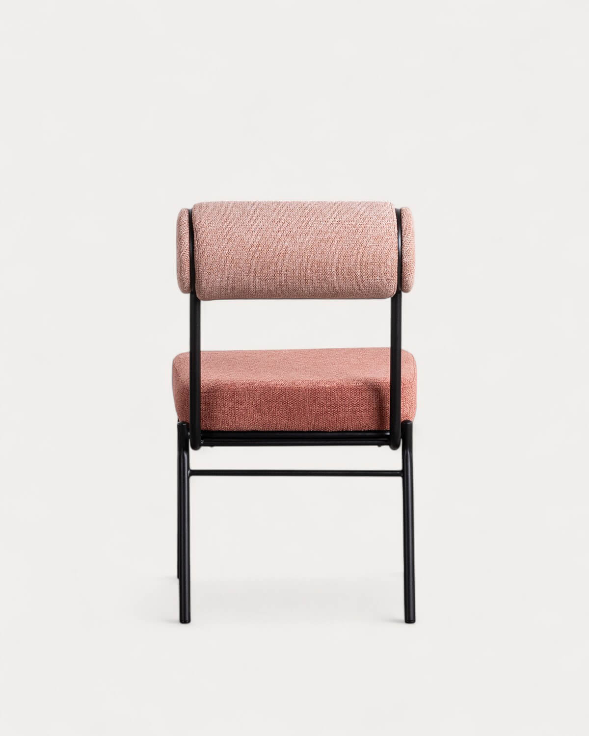 Pack 4 Sedie da Pranzo in Tessuto e Metallo Elin, immagine della galleria 5