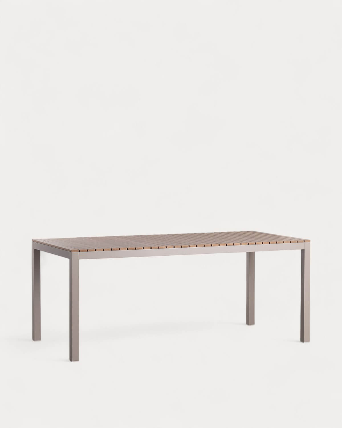 Tavolo da Esterno Rettangolare in Alluminio (180x90 cm) Korce, immagine della galleria 1