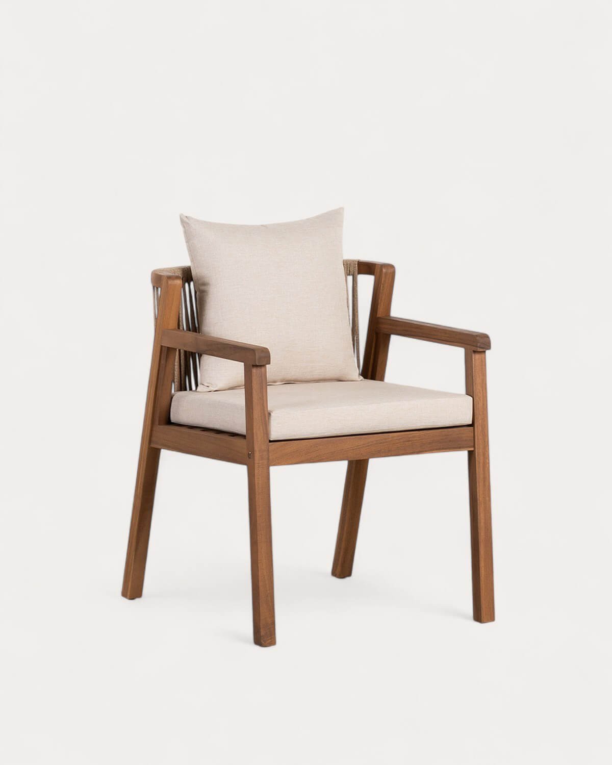 Sedia da Esterno in Legno di Acacia Cael