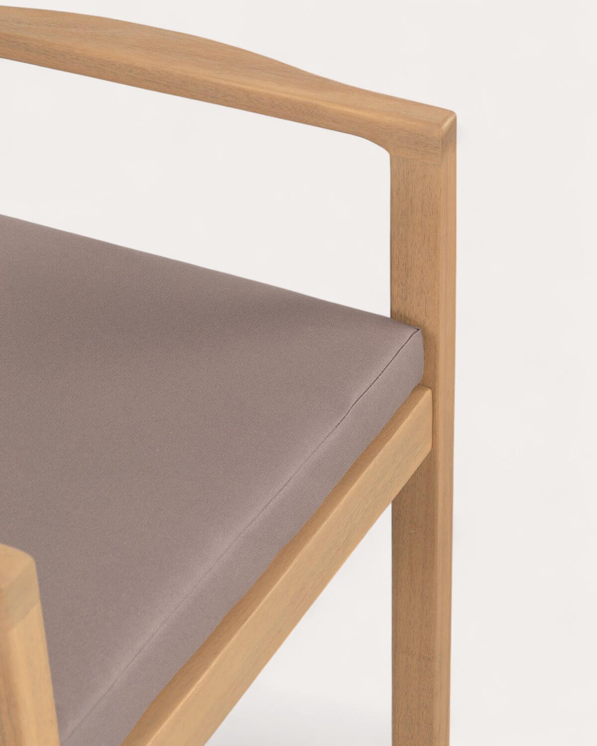 Pack da 2 Sedie da Esterno in Legno di Acacia con Braccioli Marla, immagine della galleria 7