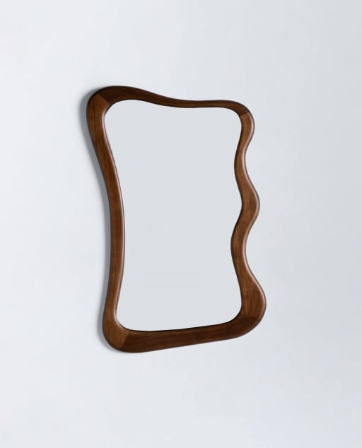 Specchio da Parete in Legno di Pino Vahid (80x50 cm) Vahid