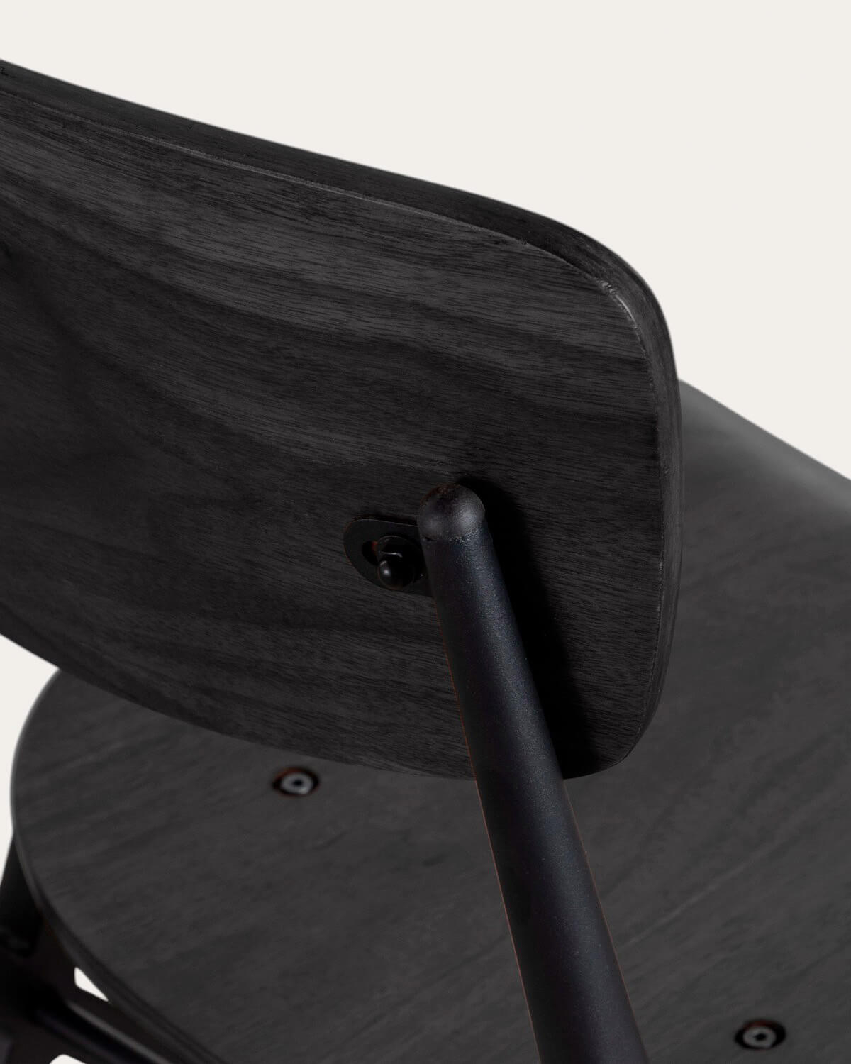 Pack 2 Sedie da Pranzo in Legno e Metallo Ticher, immagine della galleria 6