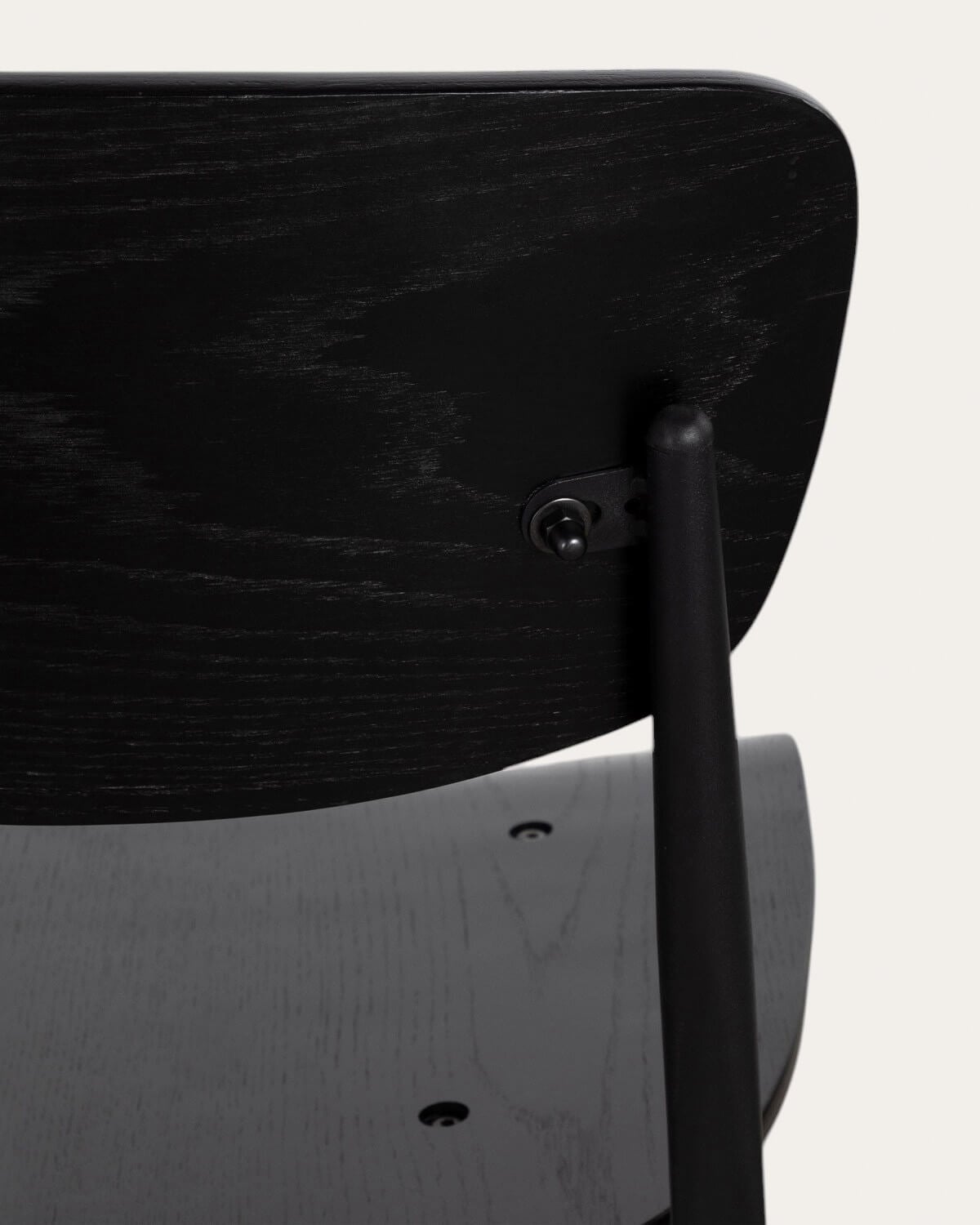 Pack 4 Sedie da Pranzo in Legno e Metallo Ticher, immagine della galleria 7