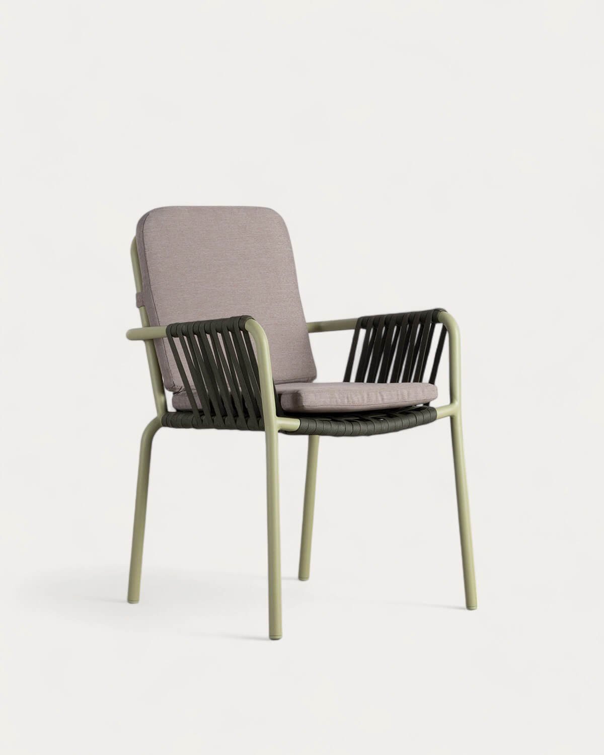 Sedia da Pranzo in Alluminio e Corda Drian , immagine della galleria 1