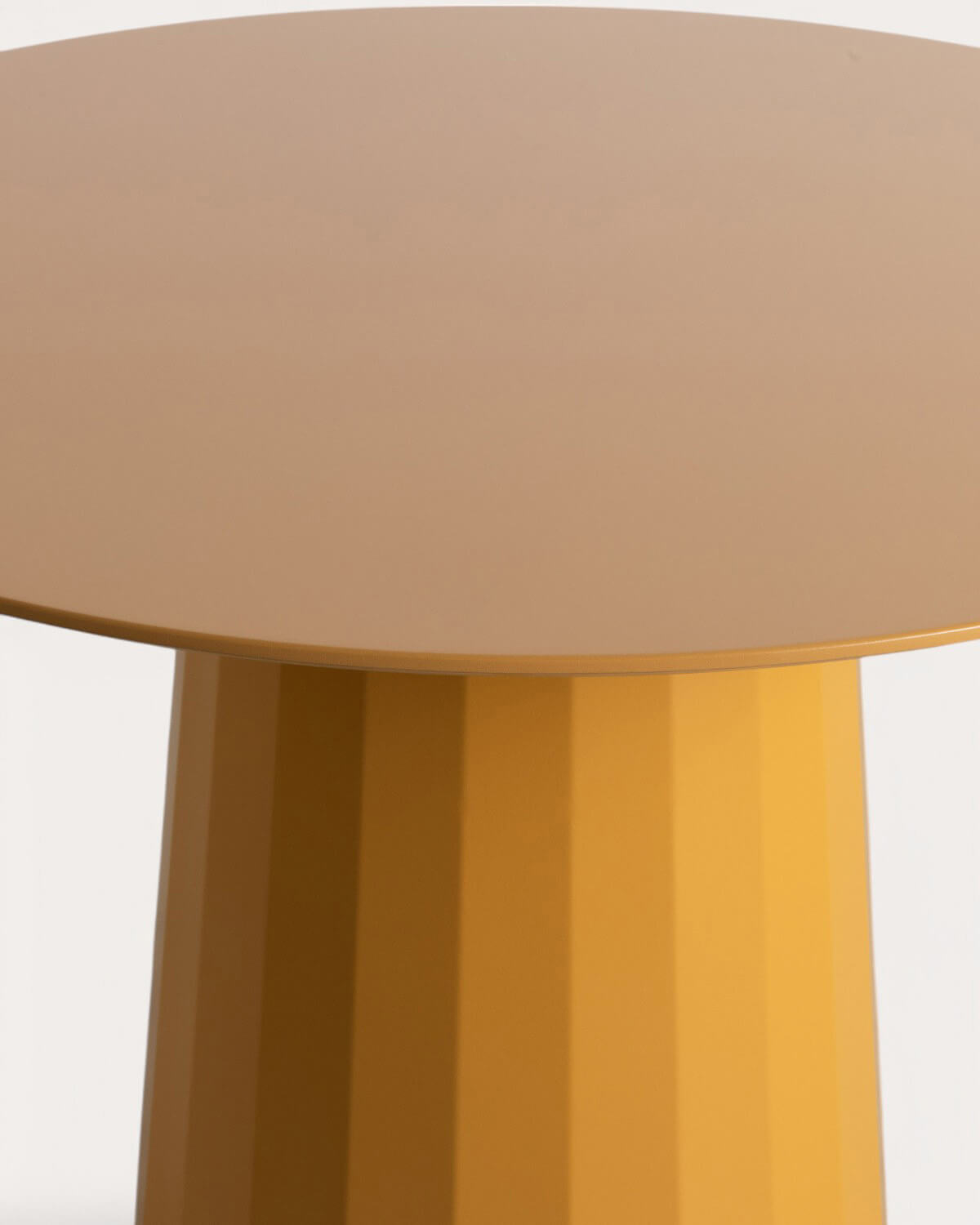 Set Tavolo da Pranzo Rotondo (Ø100 cm) Irem e 2 Sedie in Tessuto Irun, immagine della galleria 5