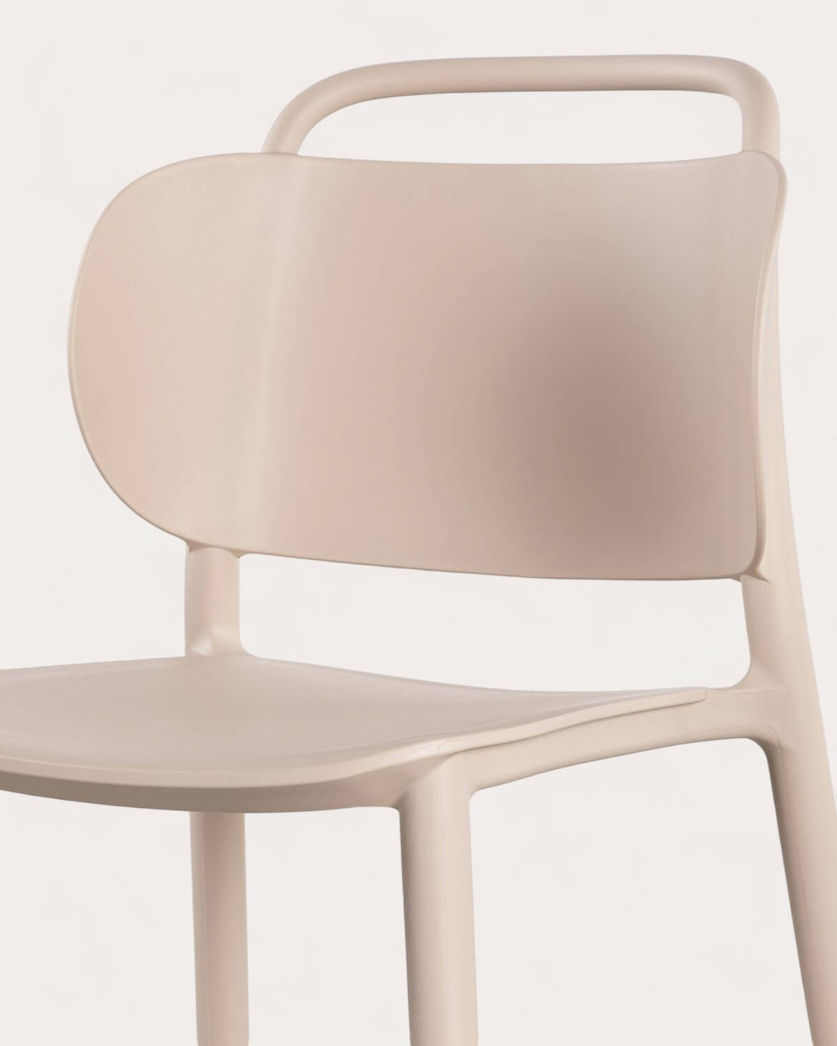 Set di 4 sgabelli bar da esterno 75 cm in polipropilene Kole, immagine della galleria 6