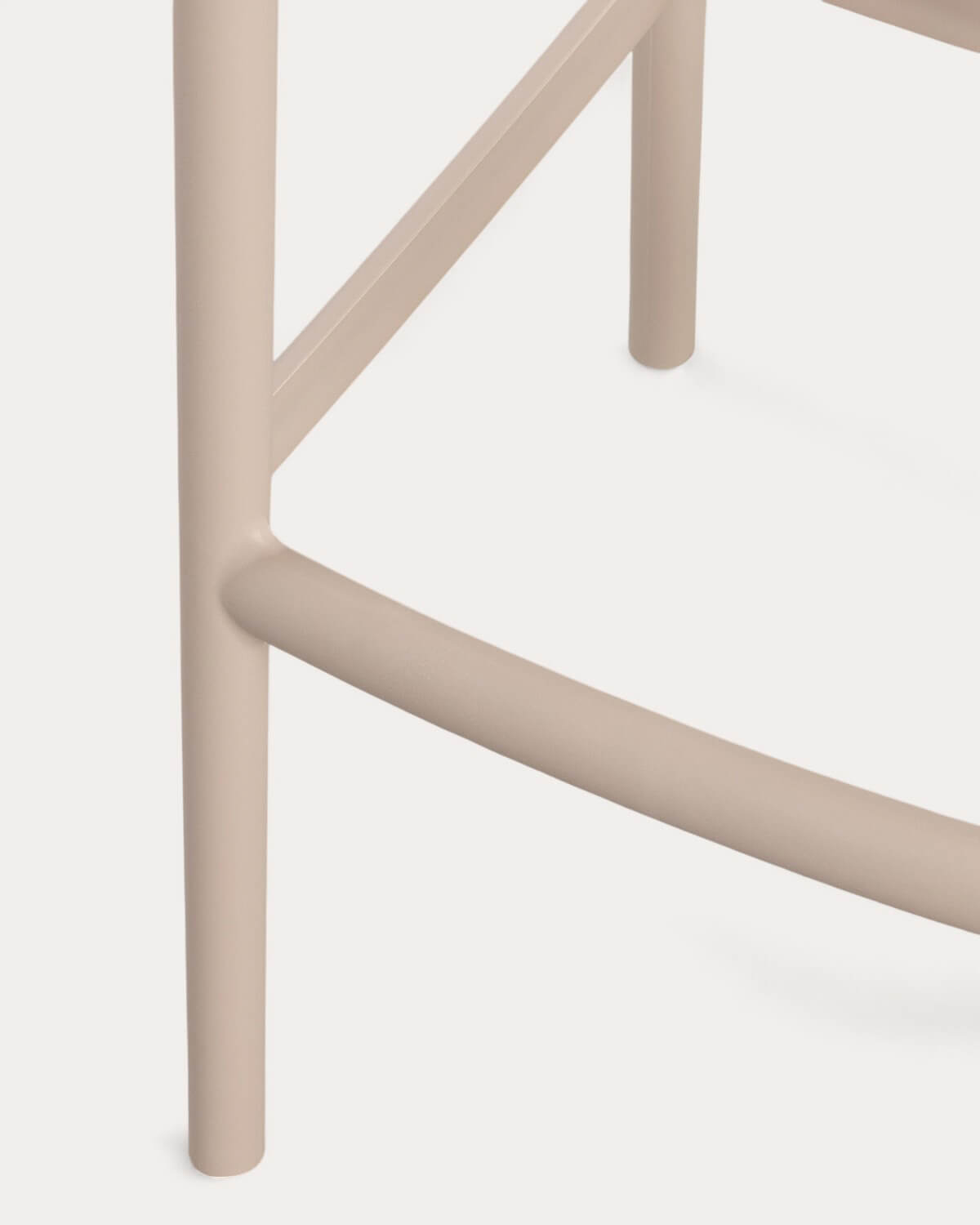 Set di 4 sgabelli bar da esterno 75 cm in polipropilene Kole, immagine della galleria 8