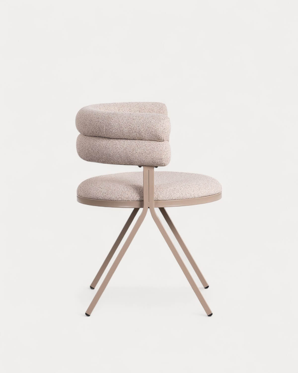 Pack 2 Sedie da Pranzo in Tessuto e Metallo Aixa Classic, immagine della galleria 4