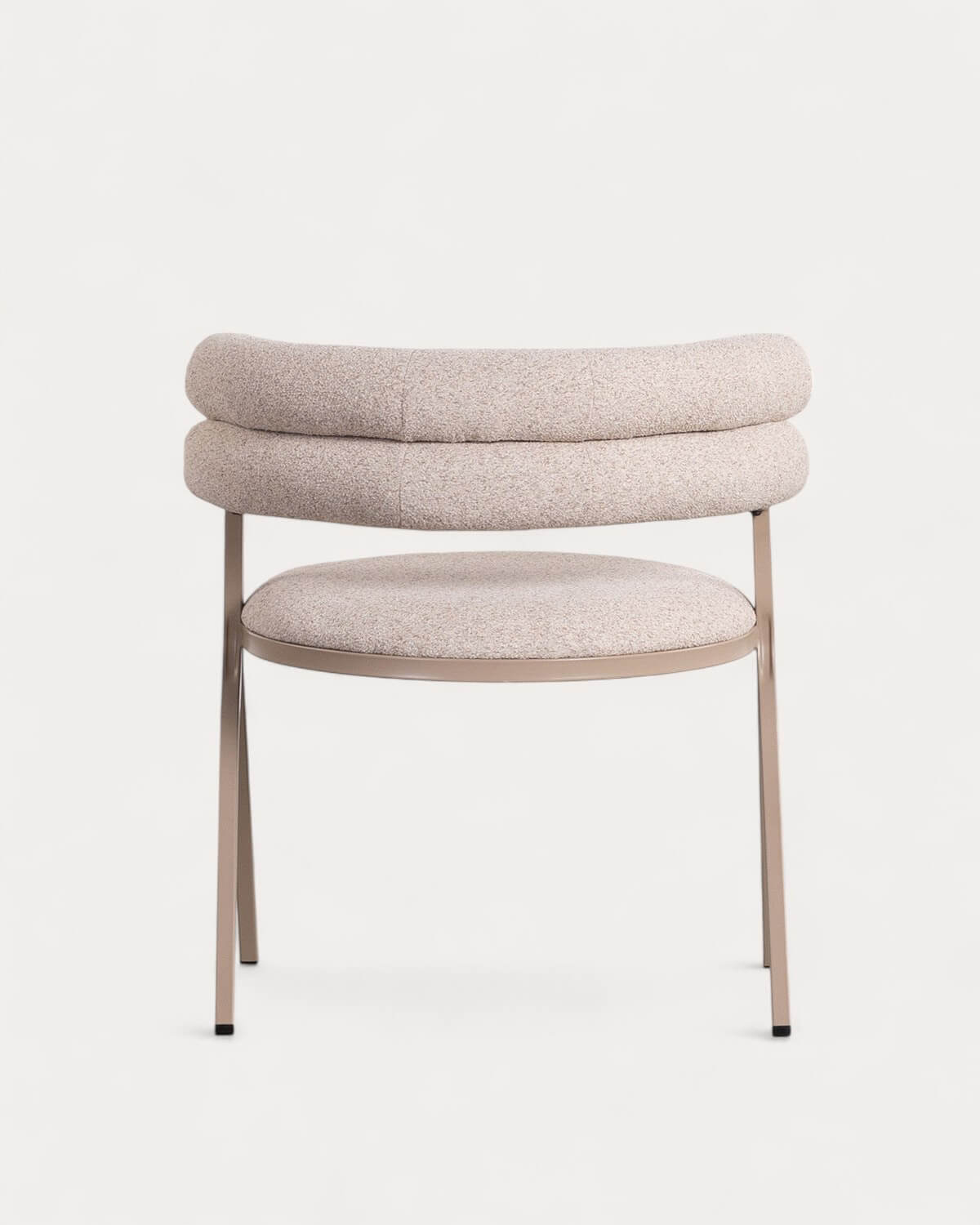 Pack 4 Sedie da Pranzo in Tessuto e Metallo Aixa Classic, immagine della galleria 5