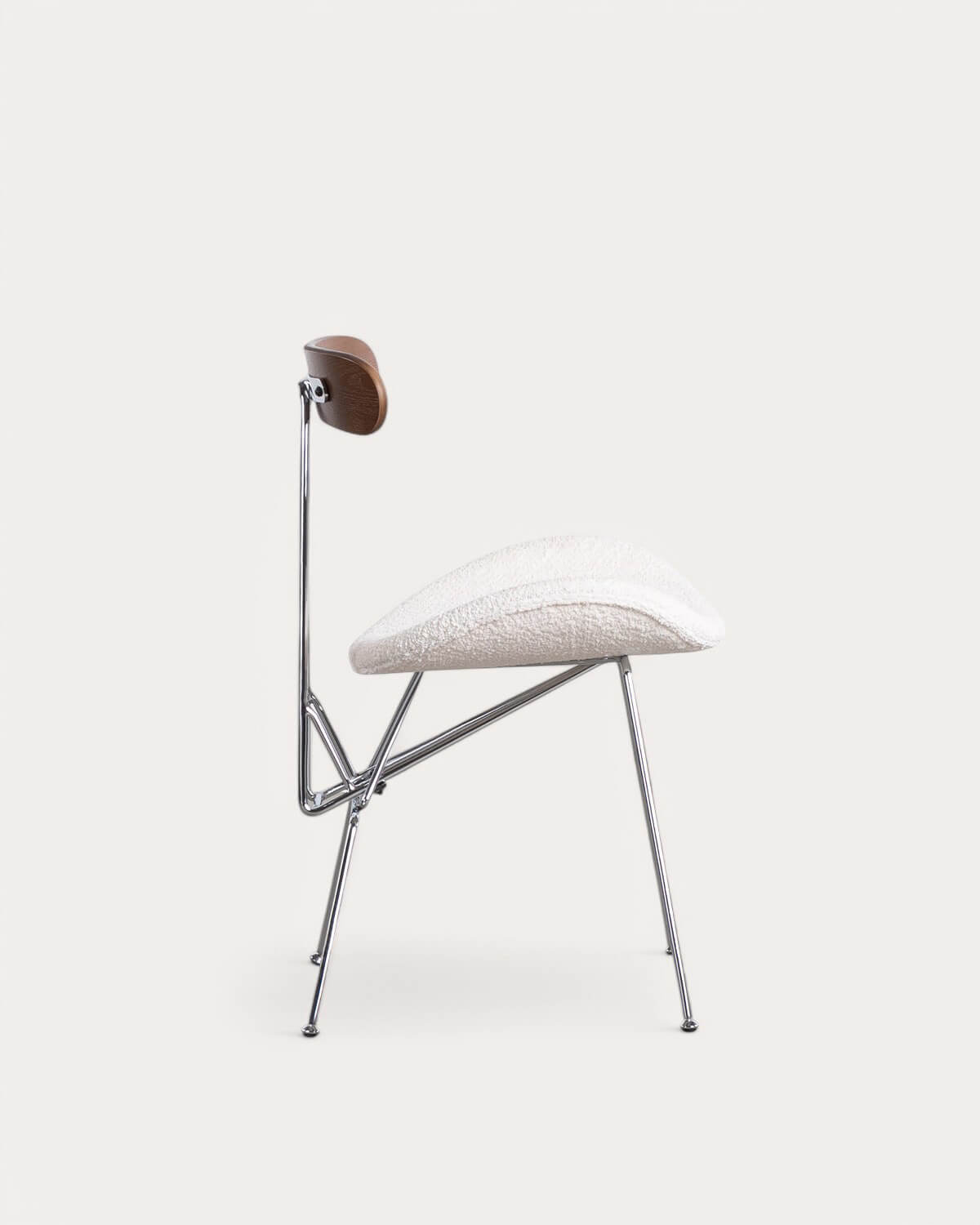 Sedia da Pranzo in Tessuto e Legno Brunela , immagine della galleria 4