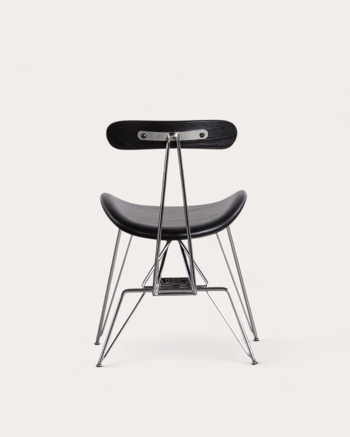 Sedia da Pranzo in Similpelle e Legno Brunela, immagine della galleria 5