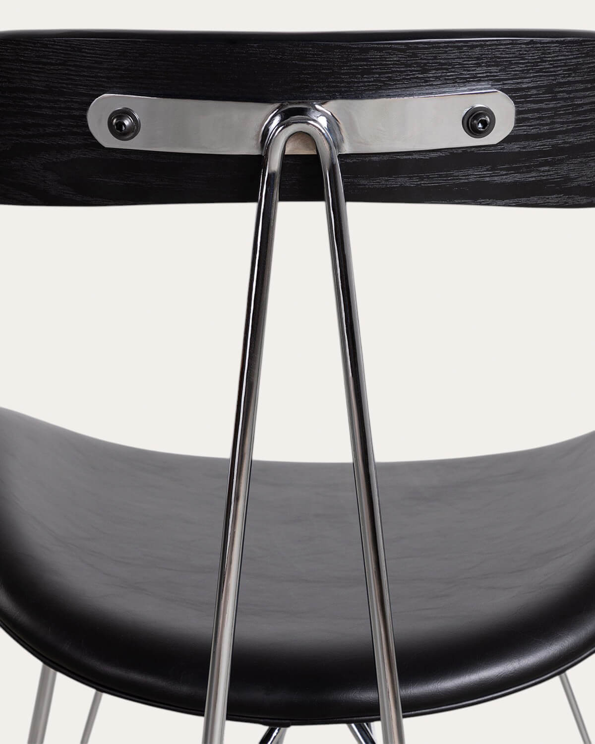 Sedia da Pranzo in Similpelle e Legno Brunela, immagine della galleria 8