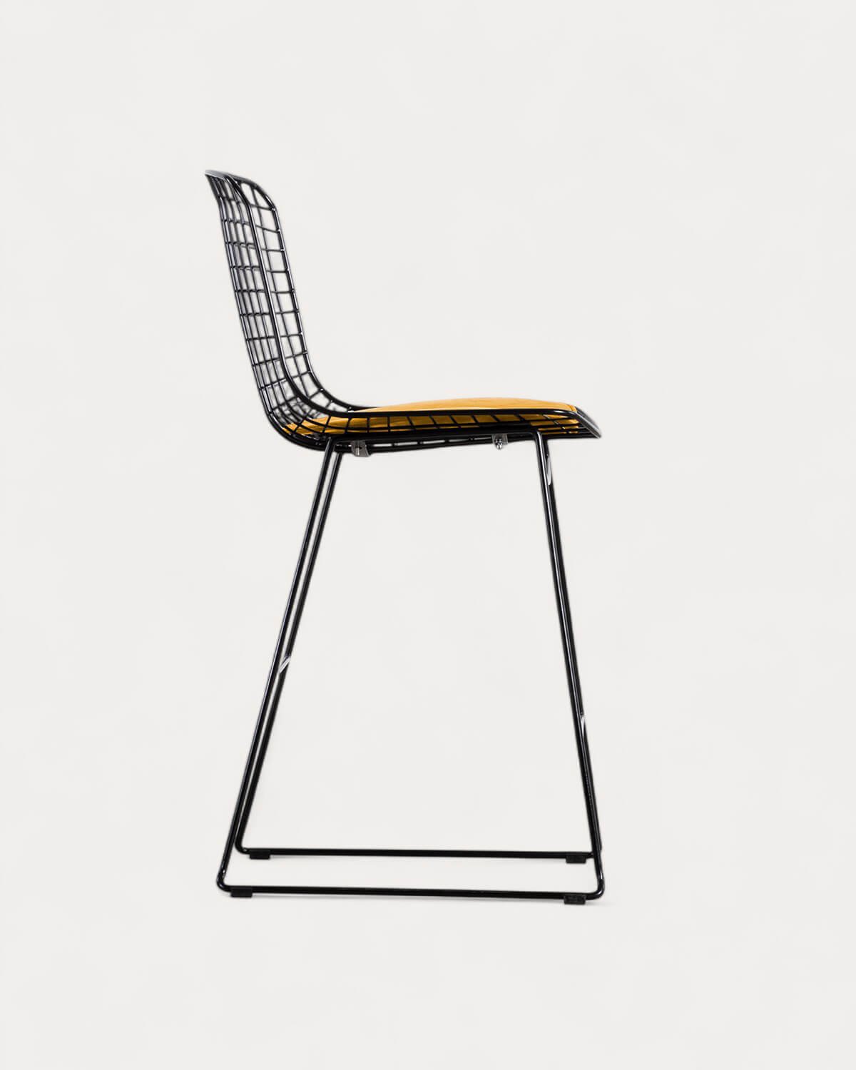 Sgabello Alto in Metallo (66 cm) Aras Schienale Alto , immagine della galleria 2