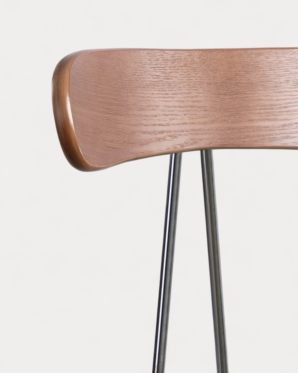 Sgabello Alto in Tessuto e Legno (76,5 cm) Brunela , immagine della galleria 7