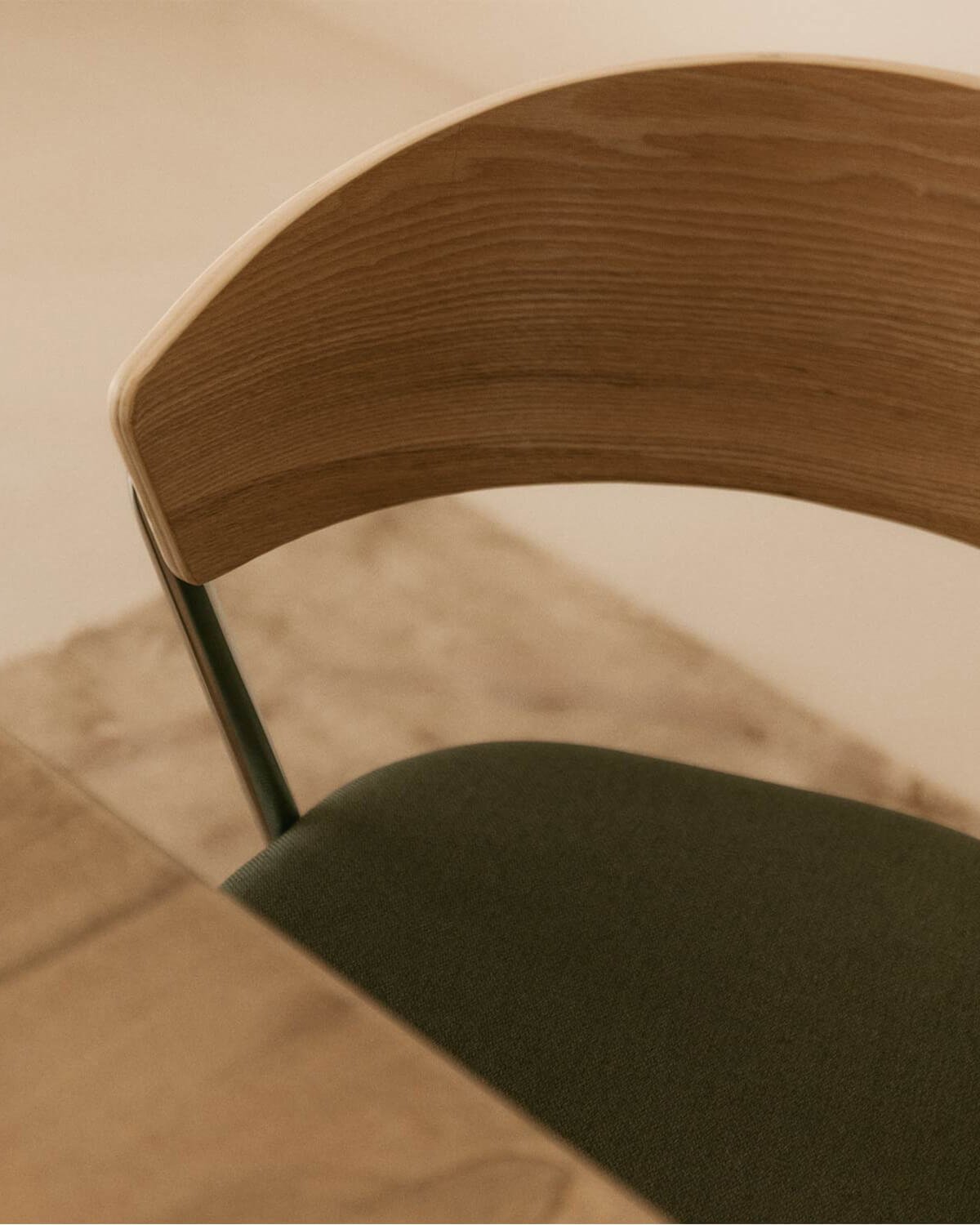 Pack 4 Sedie da Pranzo in Legno e Metallo Arua, immagine della galleria 3