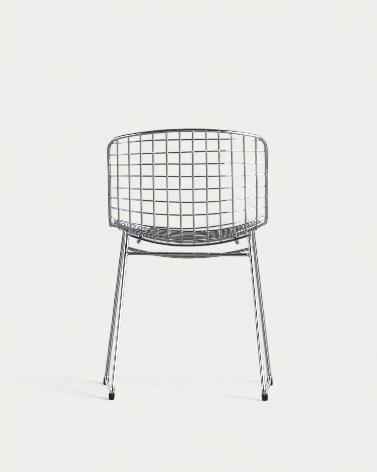 Sedia da Pranzo in Metallo Aras con Schienale Basso, immagine della galleria 5