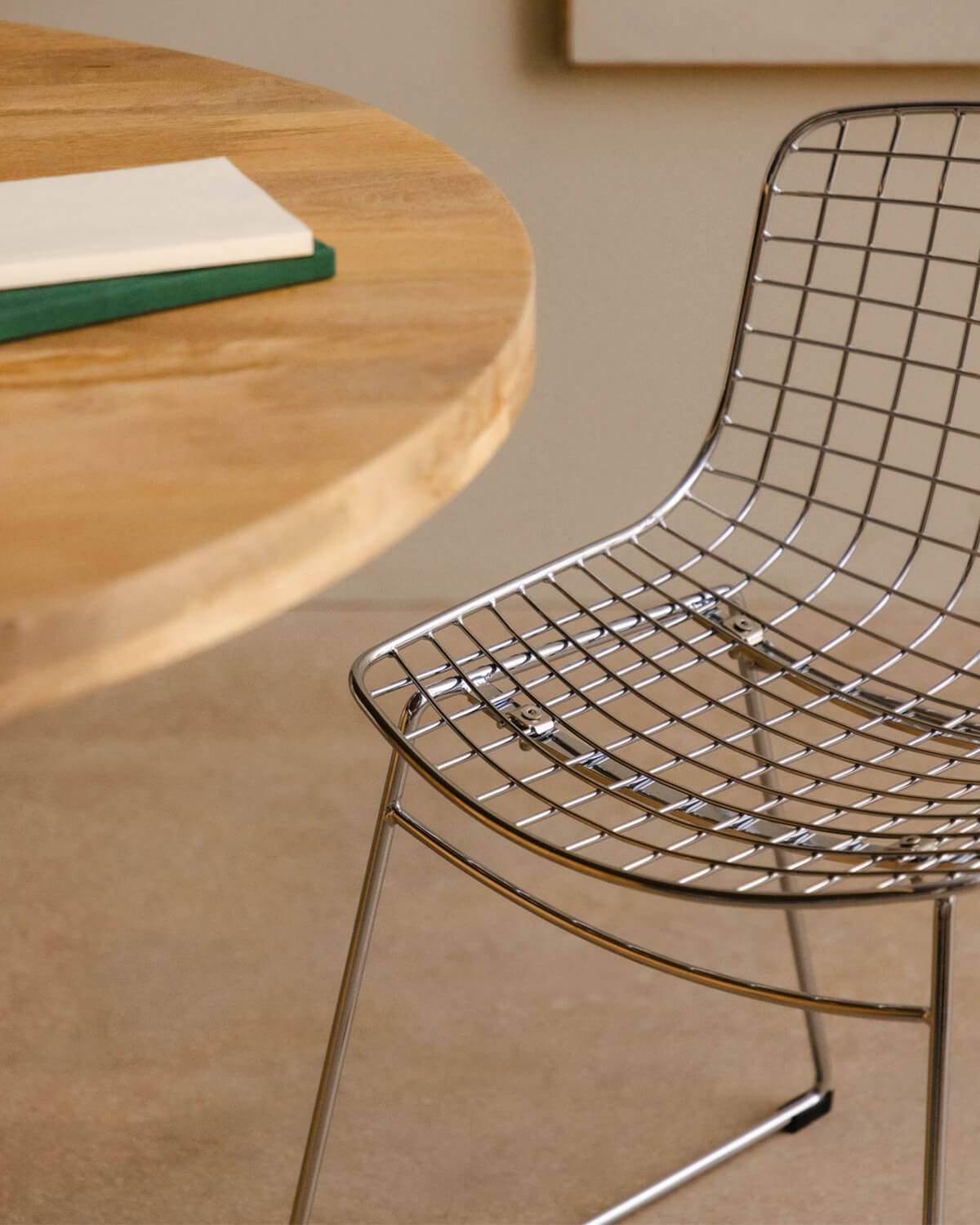 Sedia da Pranzo in Metallo Aras con Schienale Basso, immagine della galleria 2