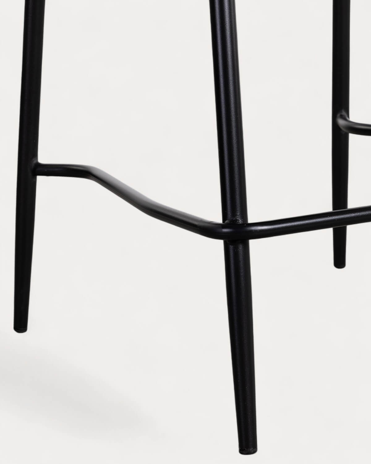 Pack 4 Sgabelli Alti in Tessuto e Metallo (64 cm) Emna, immagine della galleria 8