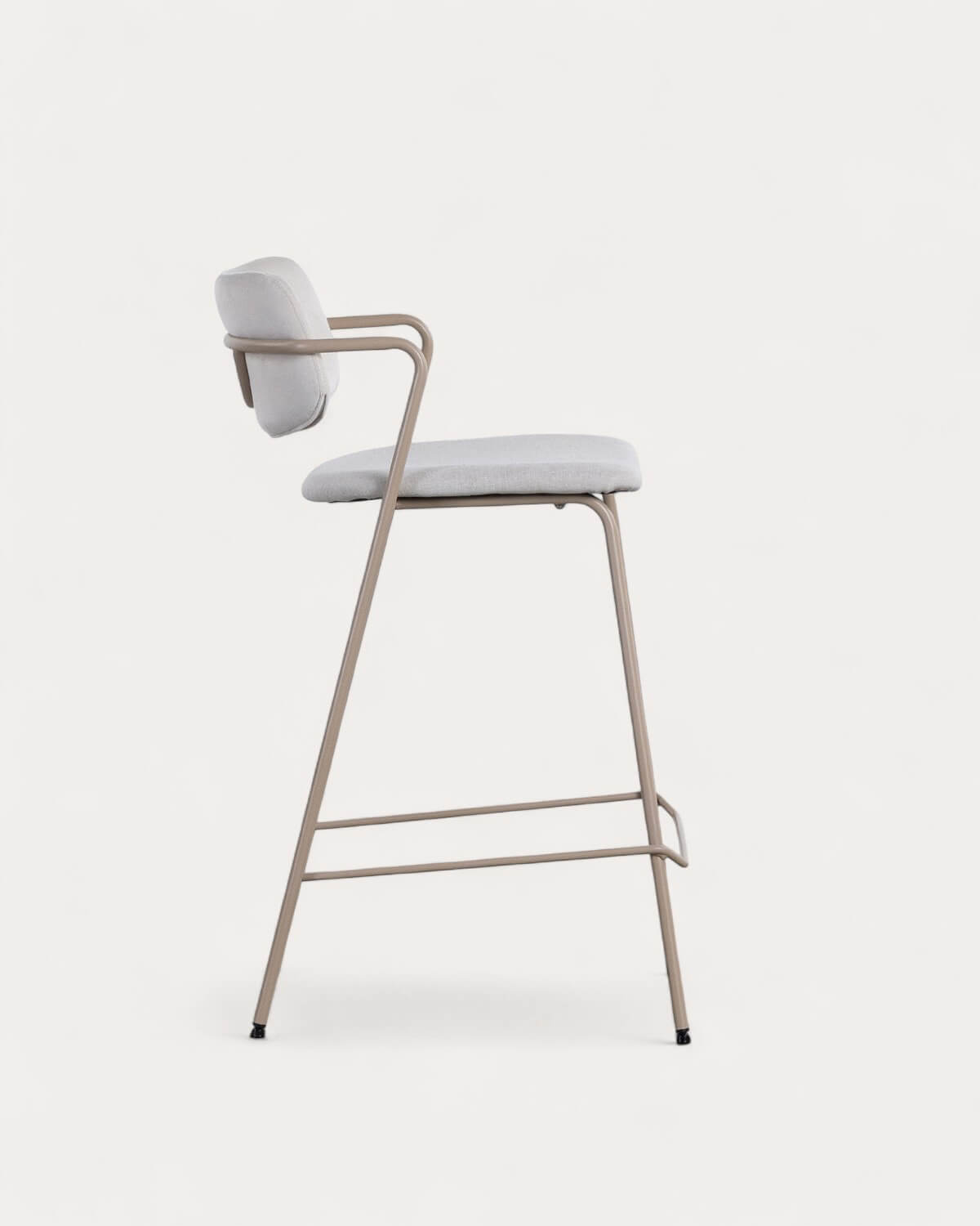 Sgabello Alto in Velluto e Tessuto (65 cm) Irun, immagine della galleria 2