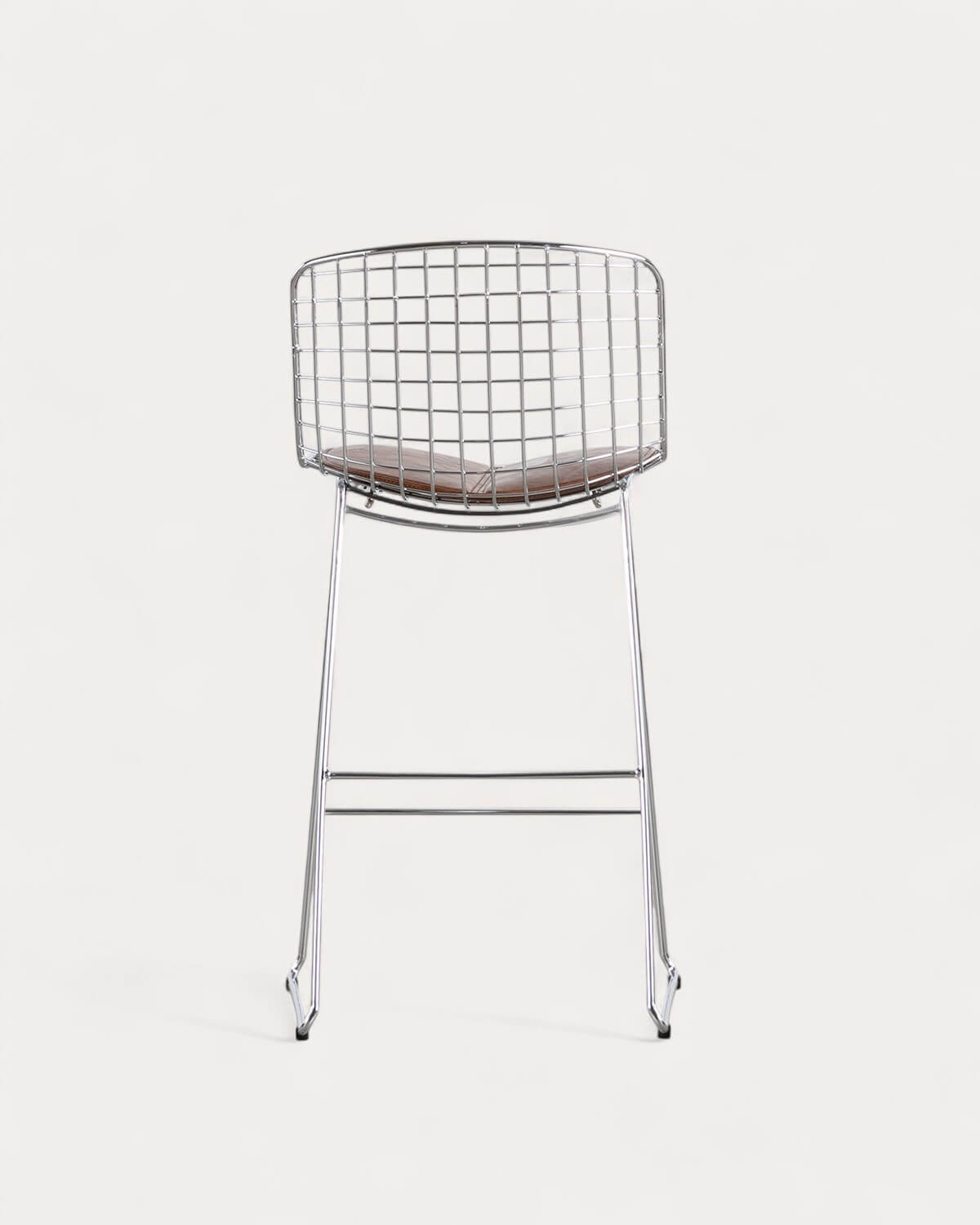 Sgabello Alto in Metallo (66 cm) con Schienale Basso Ar, immagine della galleria 5