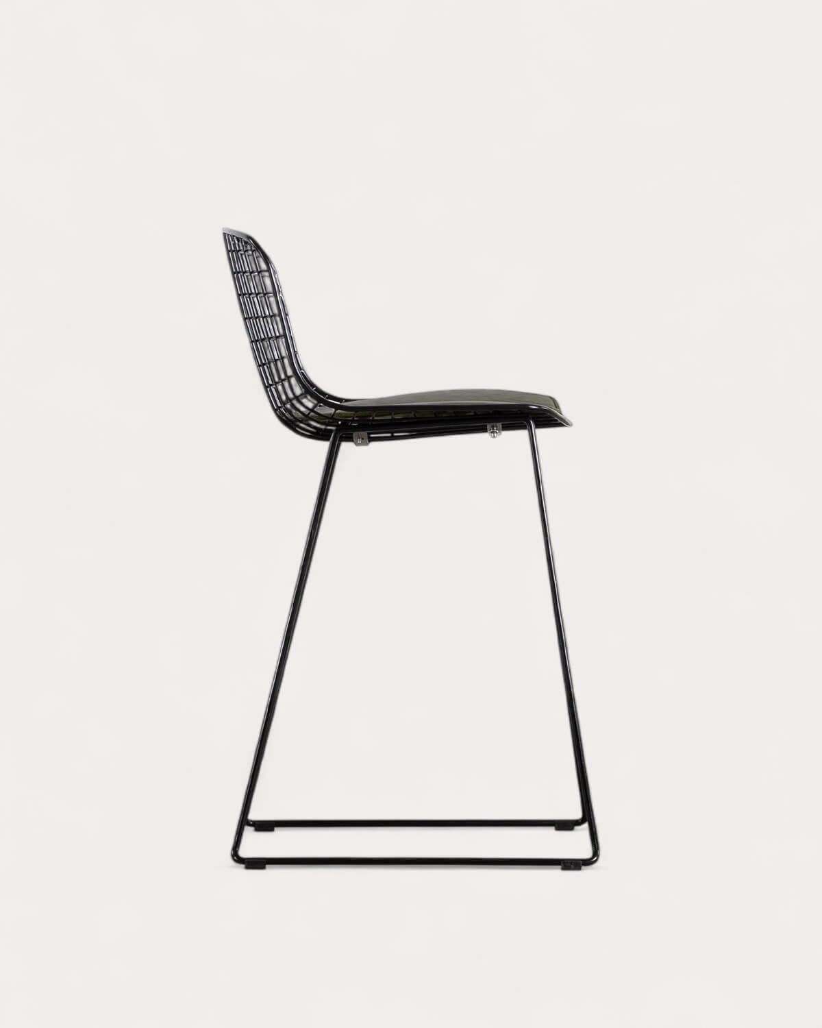 Sgabello Alto in Metallo (66 cm) con Schienale Basso Ar, immagine della galleria 2