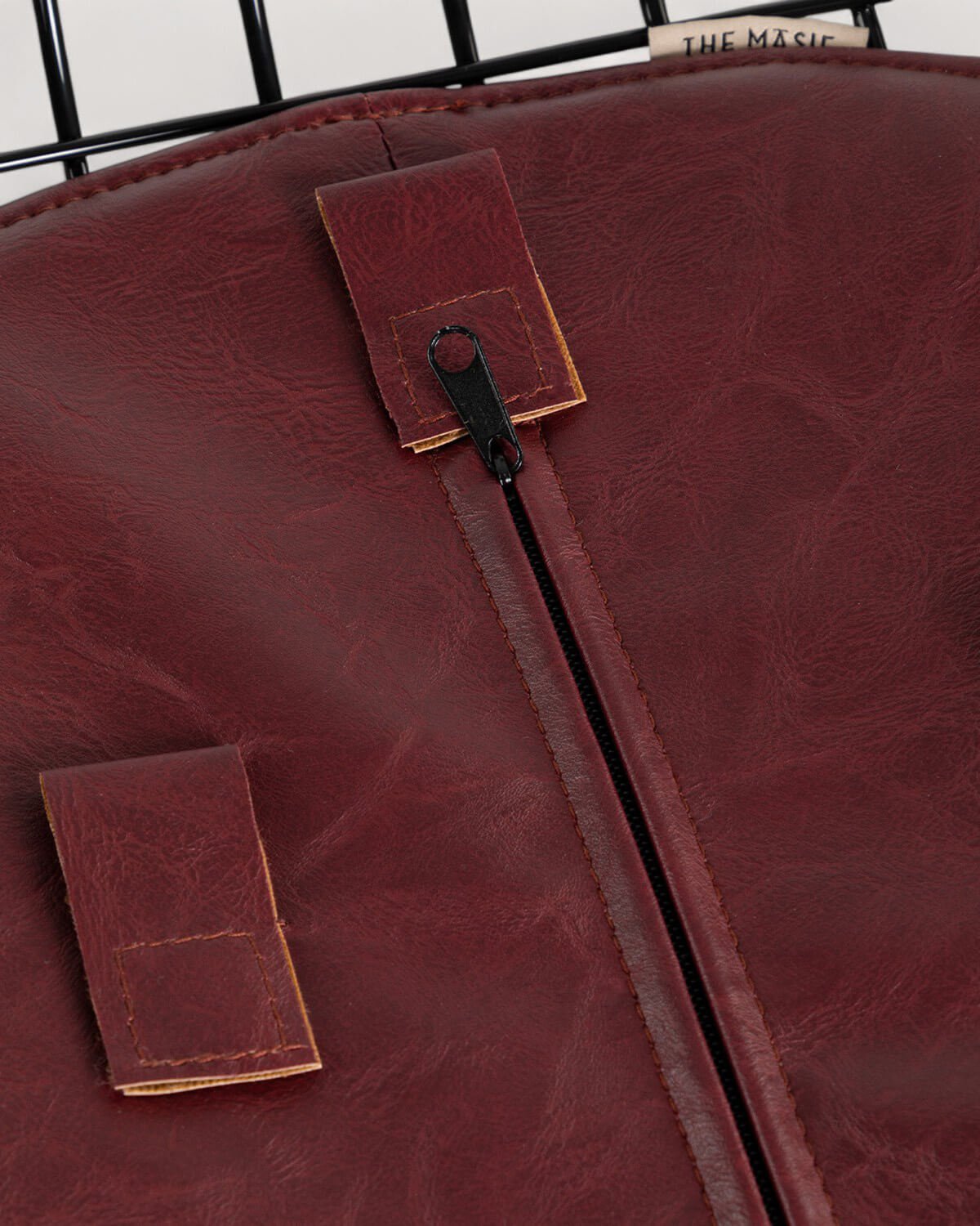 Sgabello Alto in Metallo (66 cm) con Schienale Basso Aras, immagine della galleria 5