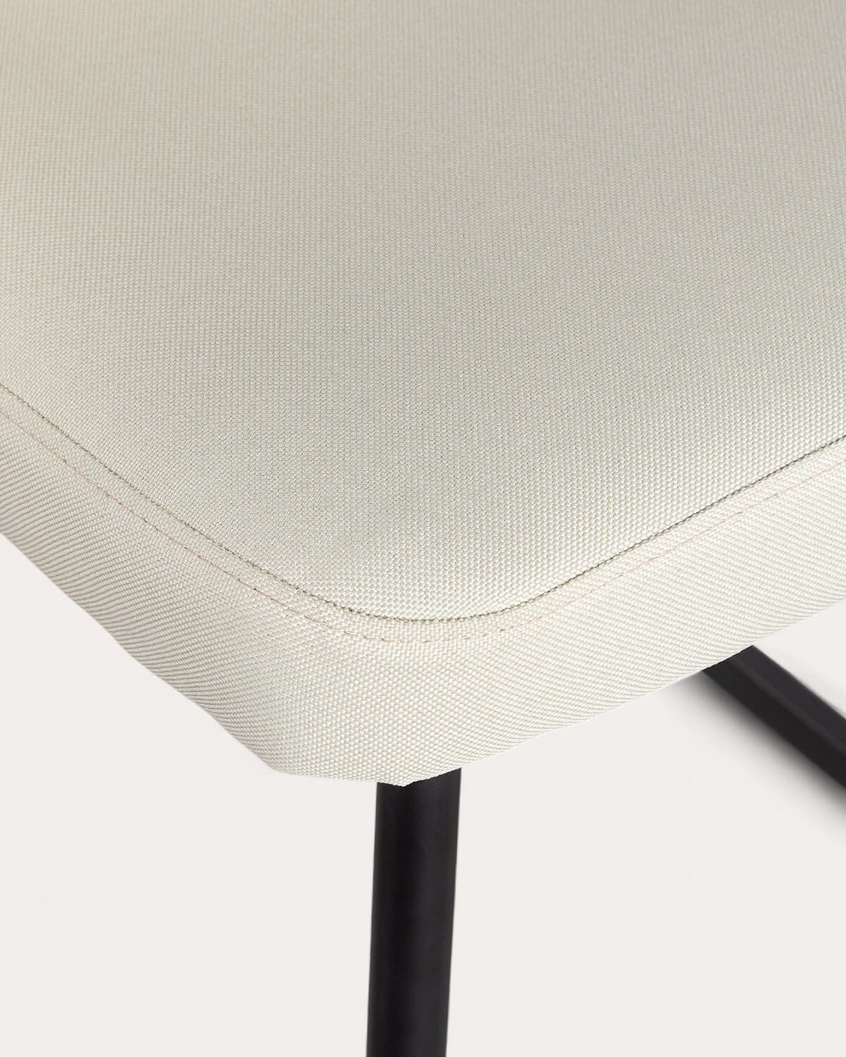 Sgabello Alto in Metallo e Tessuto (74 cm) Eloise, immagine della galleria 4