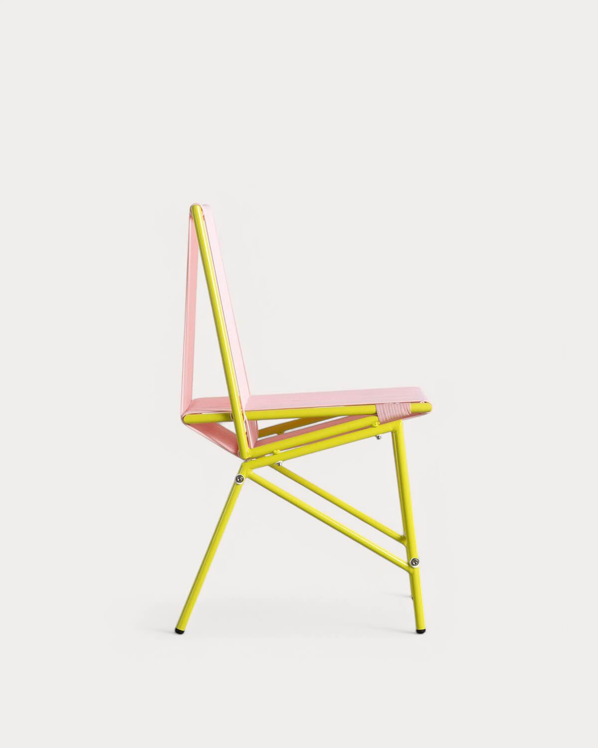 Pack 2 Sedie da Pranzo in Rattan Sintetico e Metallo Amur Colors, immagine della galleria 3