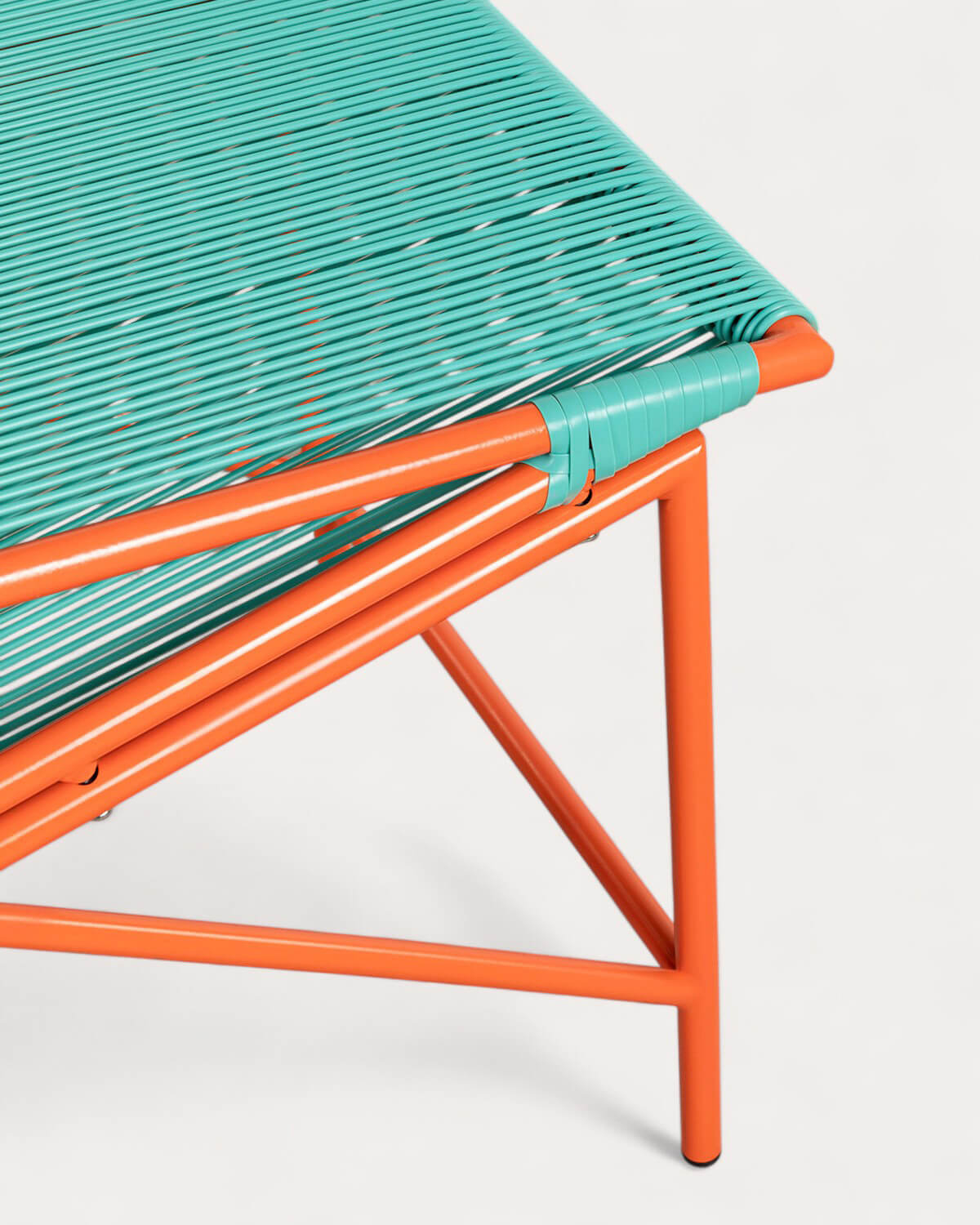 Pack 2 Sedie da Pranzo in Rattan Sintetico e Metallo Amur Colors, immagine della galleria 8