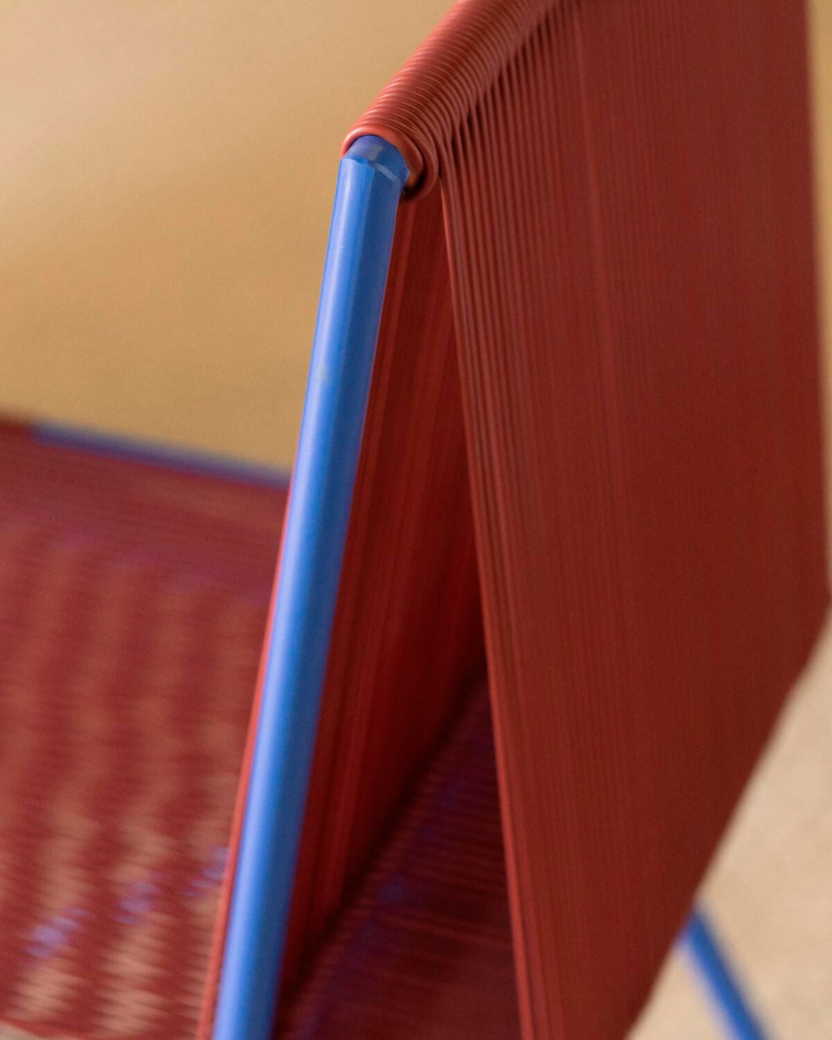 Pack 4 Sedie da Pranzo in Rattan Sintetico e Metallo Amur Colors, immagine della galleria 3