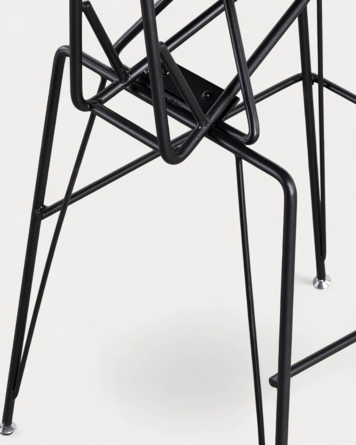 Sgabello Alto in Similpelle e Legno (76 cm) Antonela, immagine della galleria 5