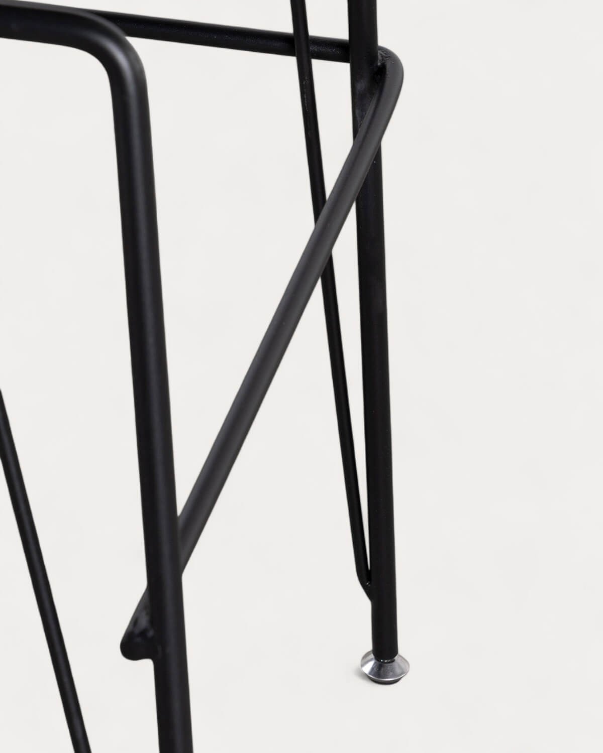 Pack 2 Sgabelli Alti in Similpelle e Legno (76 cm) Antonela, immagine della galleria 6