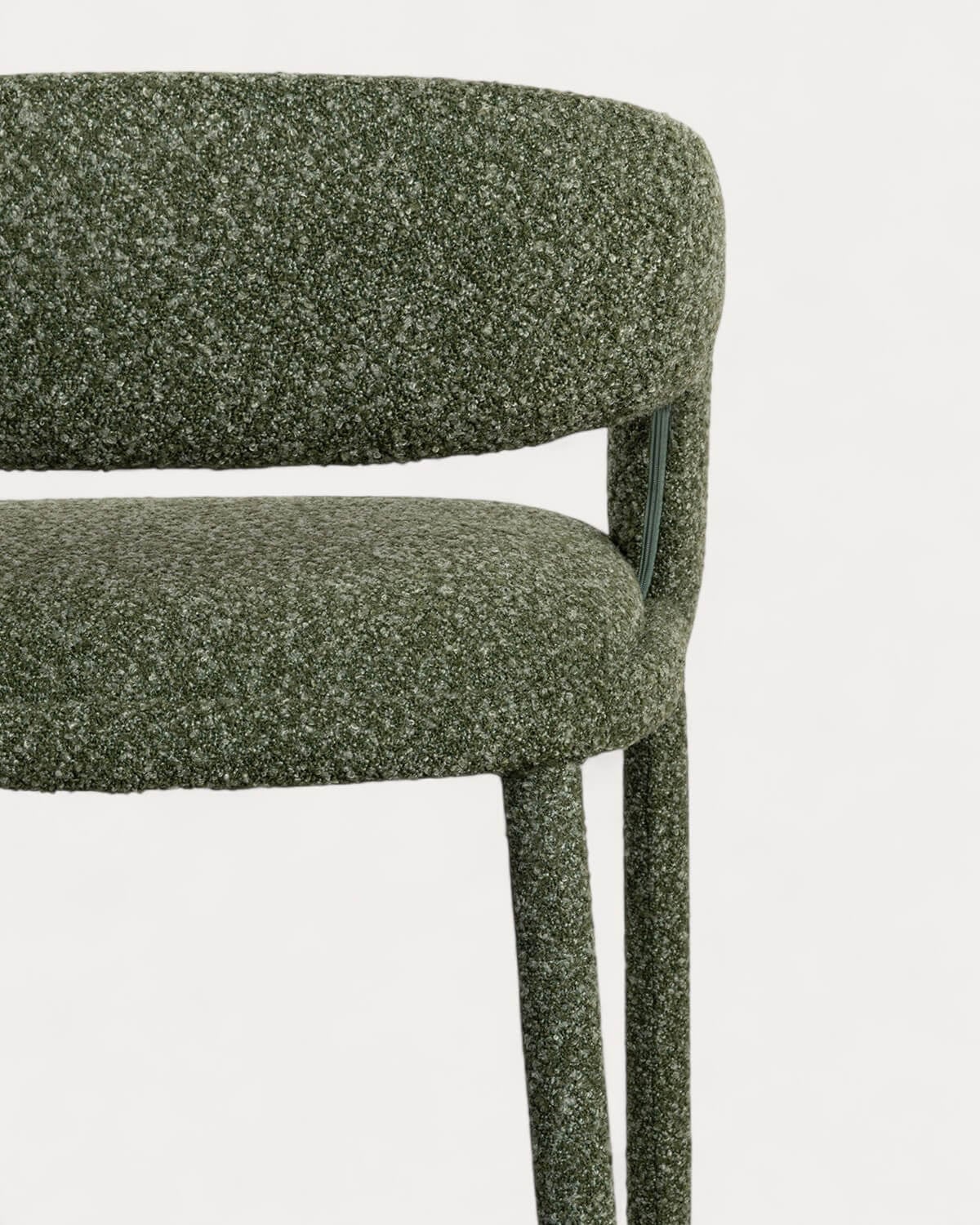 Sgabello Alto in Tessuto e Metallo (75 cm) Ewen, immagine della galleria 5