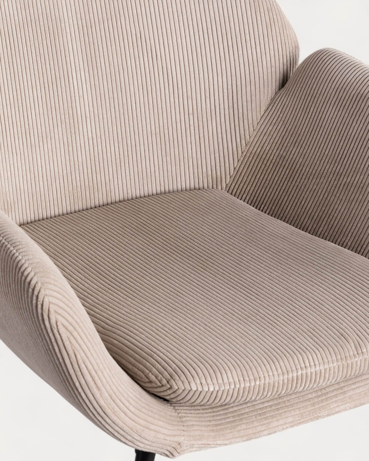 Pack 2 Sedie da Pranzo in Metallo con Braccioli Eider Pana, immagine della galleria 6