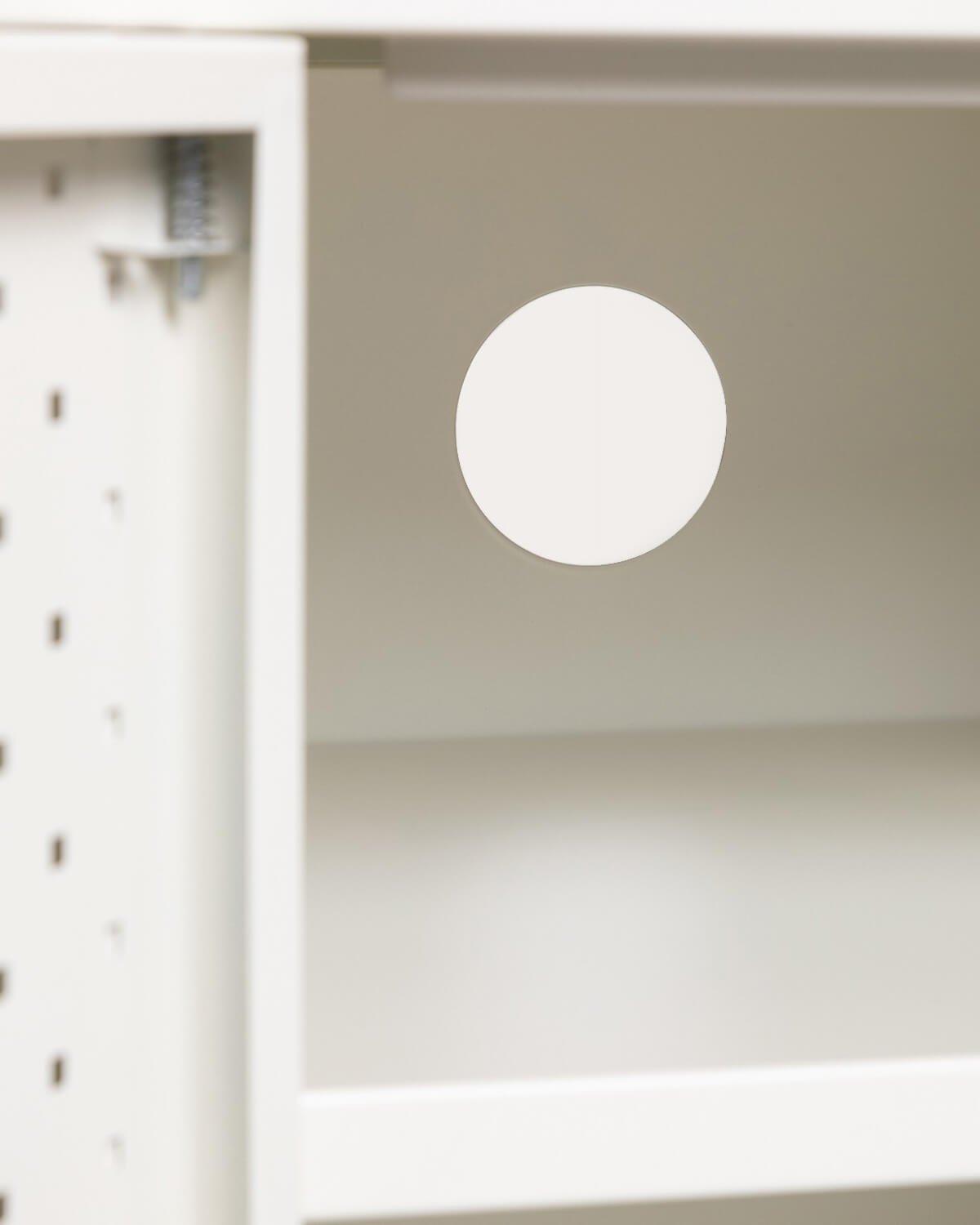 Credenza Bassa 3 Ante in Acciaio Laminato e Legno di Pino Varia, immagine della galleria 6