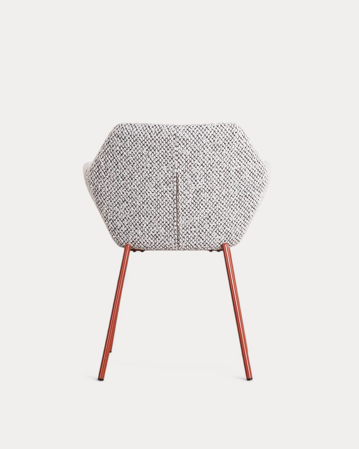 Sedia da Pranzo in Tessuto Stampato in Metallo Eider , immagine della galleria 5