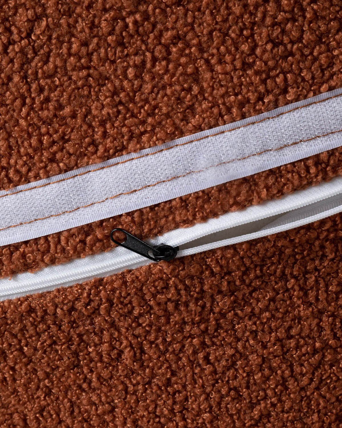 Pack di 4 Sedie da Pranzo in Metallo con Braccioli Eider Bouclé, immagine della galleria 8