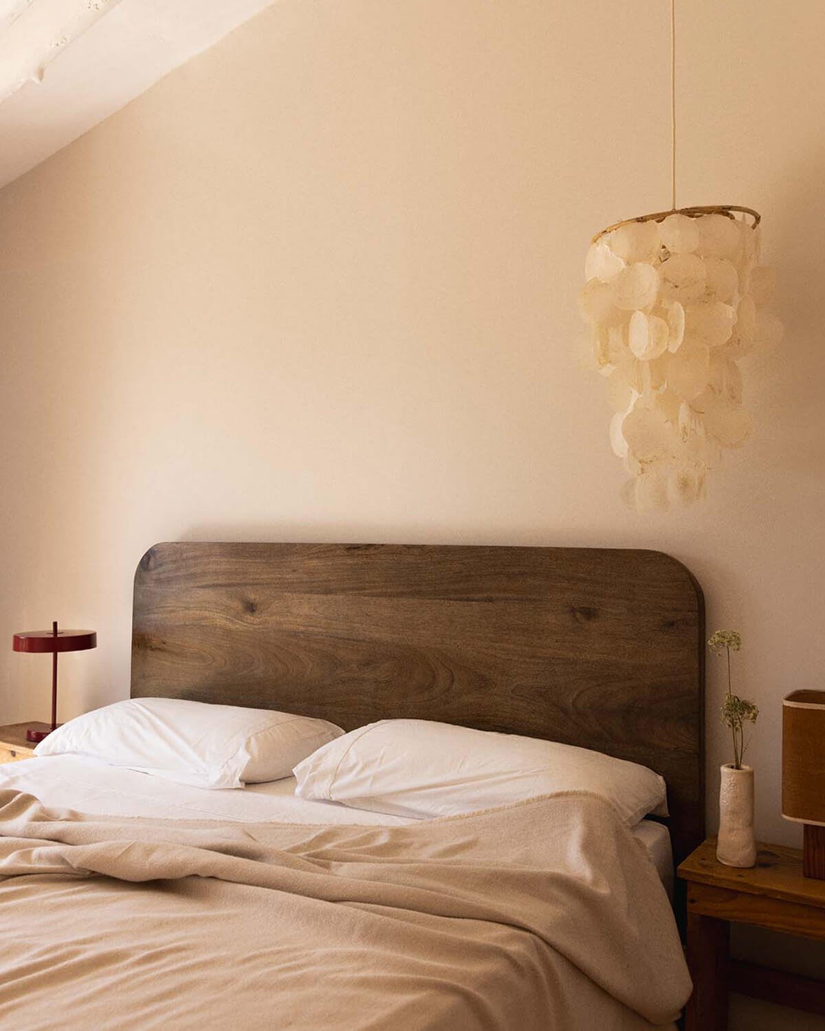 Testiera per Letto in Legno di Mango (80x160 cm) Vanile, immagine della galleria 2