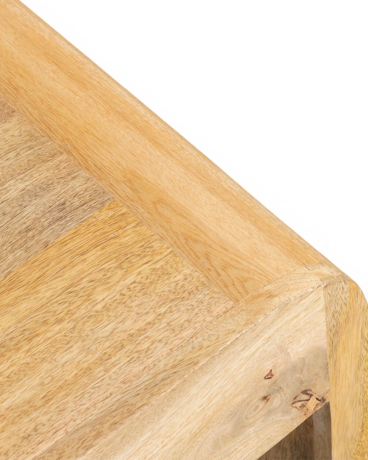 Mobile TV in Legno di Mango con 3 Cassetti Vanile , immagine della galleria 8