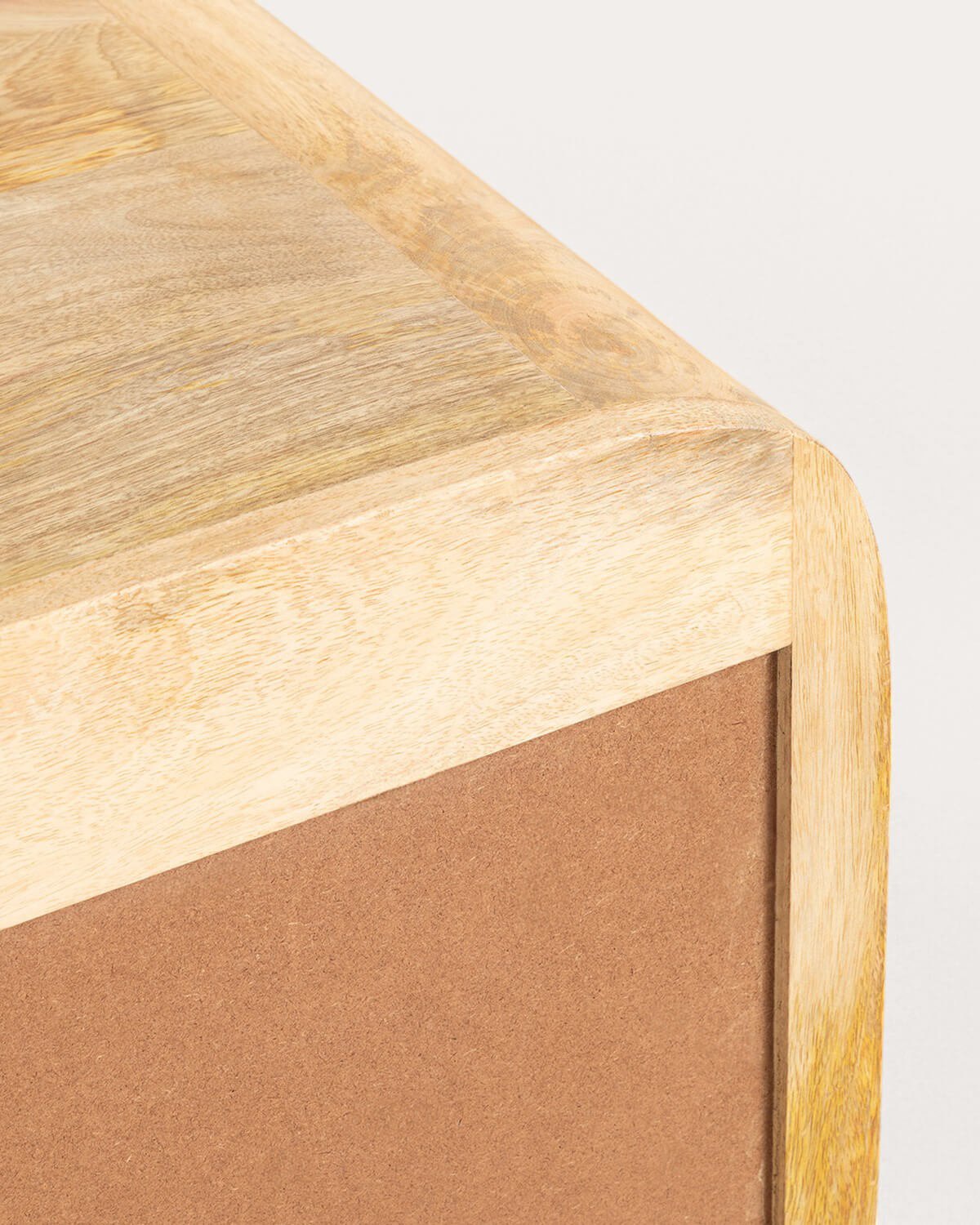 Cassettiera con 3 Cassetti in Legno di Mango Vanile , immagine della galleria 8