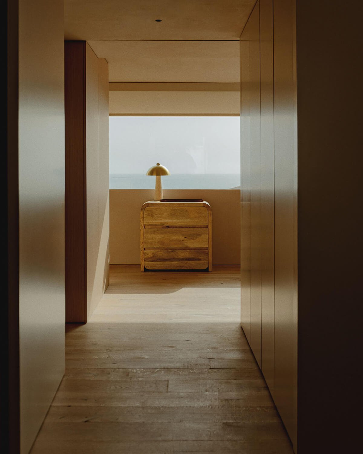 Cassettiera con 3 Cassetti in Legno di Mango Vanile , immagine della galleria 2