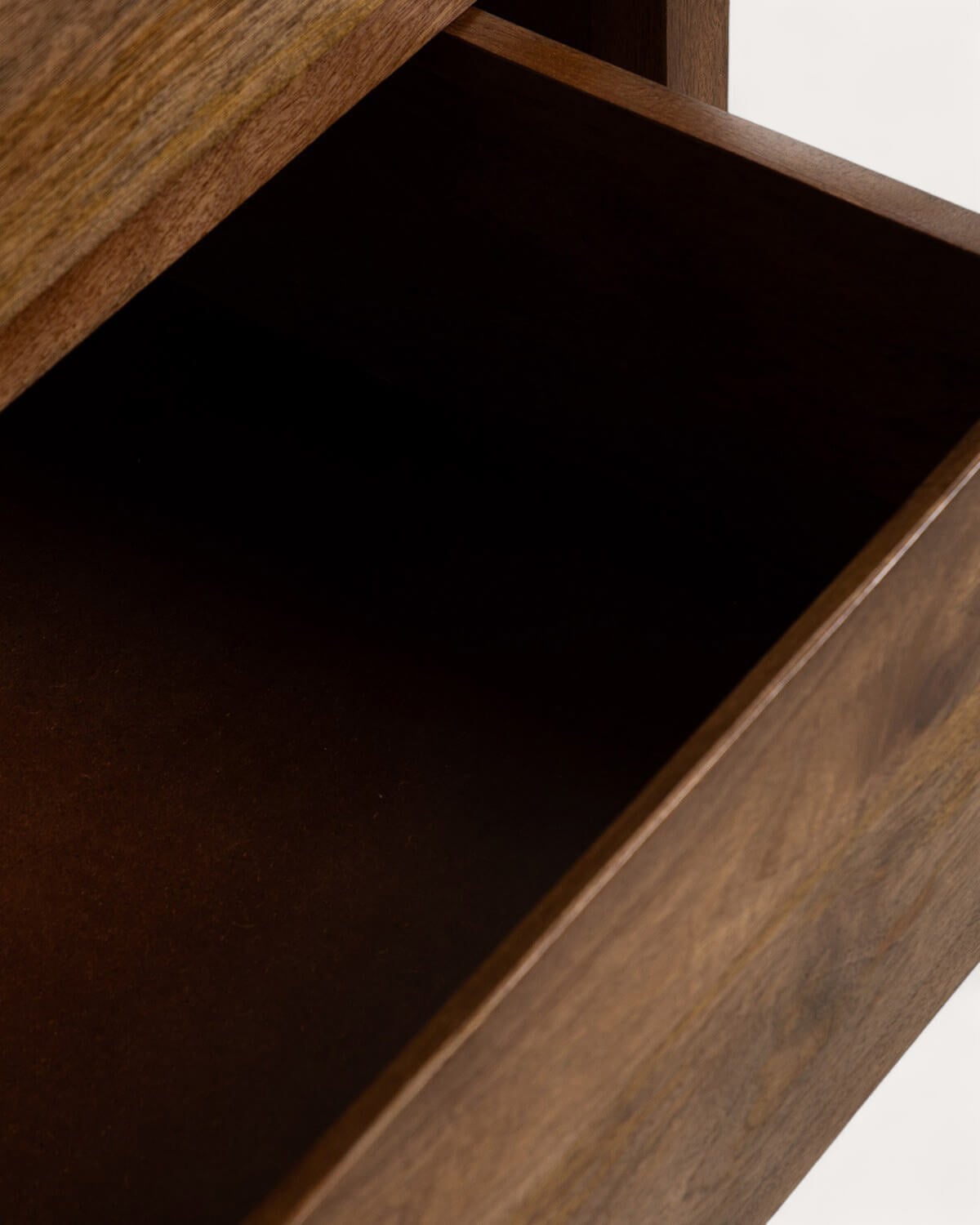 Cassettiera con 3 Cassetti 80x50 cm in Legno di Mango Vanile , immagine della galleria 6