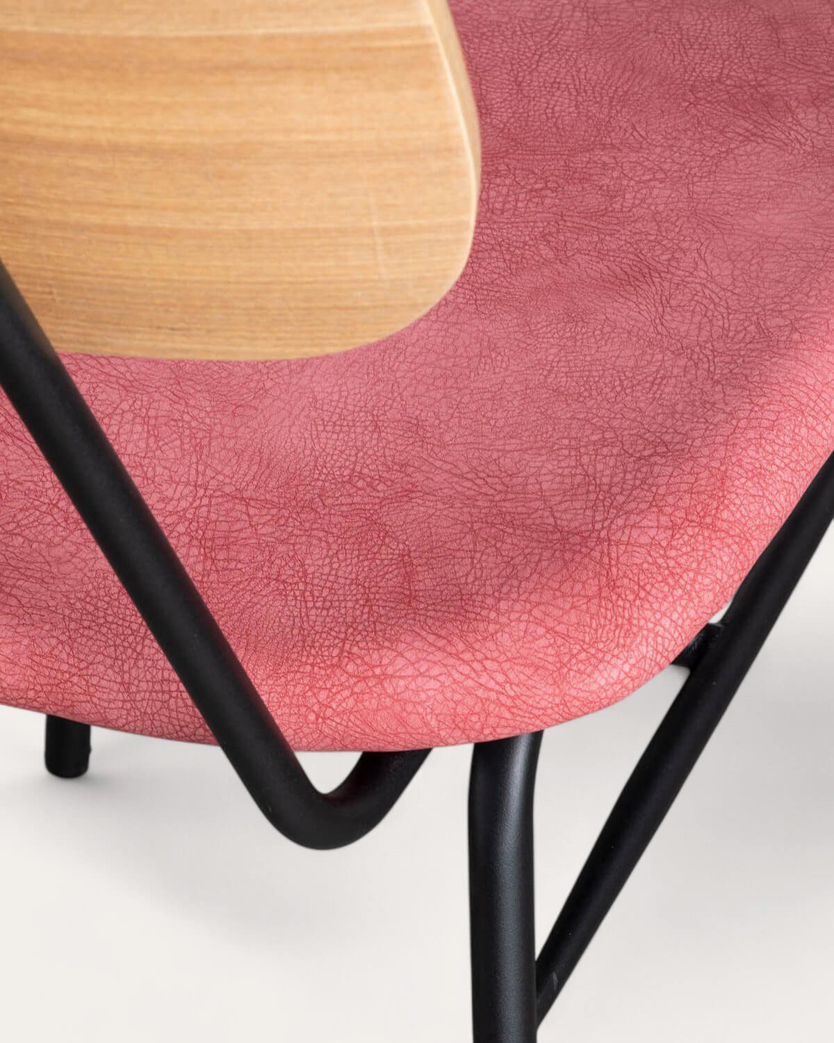 Pack 2 Sedie da Pranzo in Legno e Similpelle Tallor, immagine della galleria 6