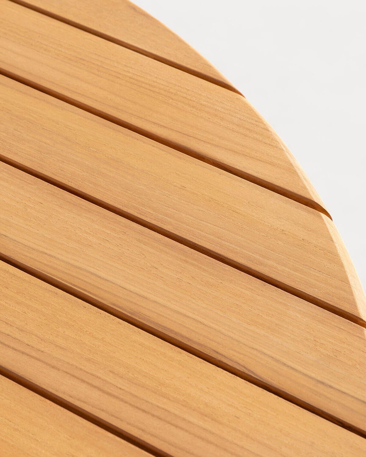 Set di Tavolo Ovale (240x120 cm) e 6 Sedie in Alluminio e Legno di Teak da Esterno Cheryl, immagine della galleria 6