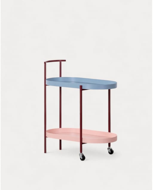 Carrello da Cameriere in Metallo Ilse