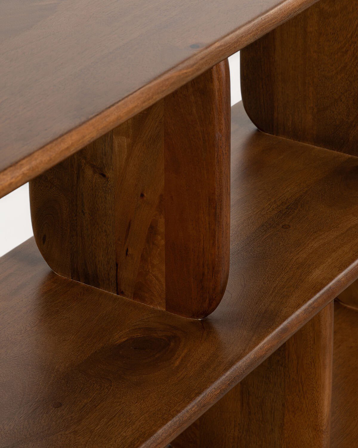 Scaffale Basso in Legno di Mango (75,5x176 cm) Mireil, immagine della galleria 6