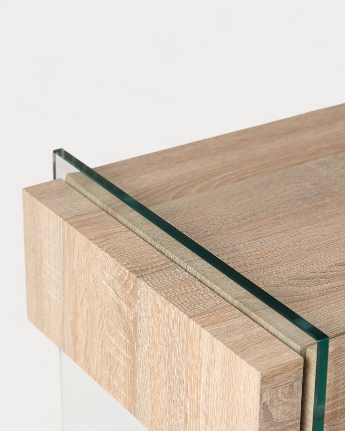 Consolle in Legno e Cristallo (110x40 cm) Galad, immagine della galleria 7